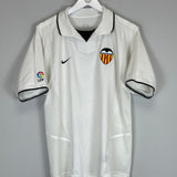 2002/03 VALENCIA F.AURELIO #4 HOME SHIRT (M) NIKE