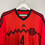 Shop 2014/15 MEXICO R.MARQUEZ #4 AWAY SHIRT (L) ADIDAS, classic football shirts, vintage football shirts & retro soccer jerseys at Cult Kits