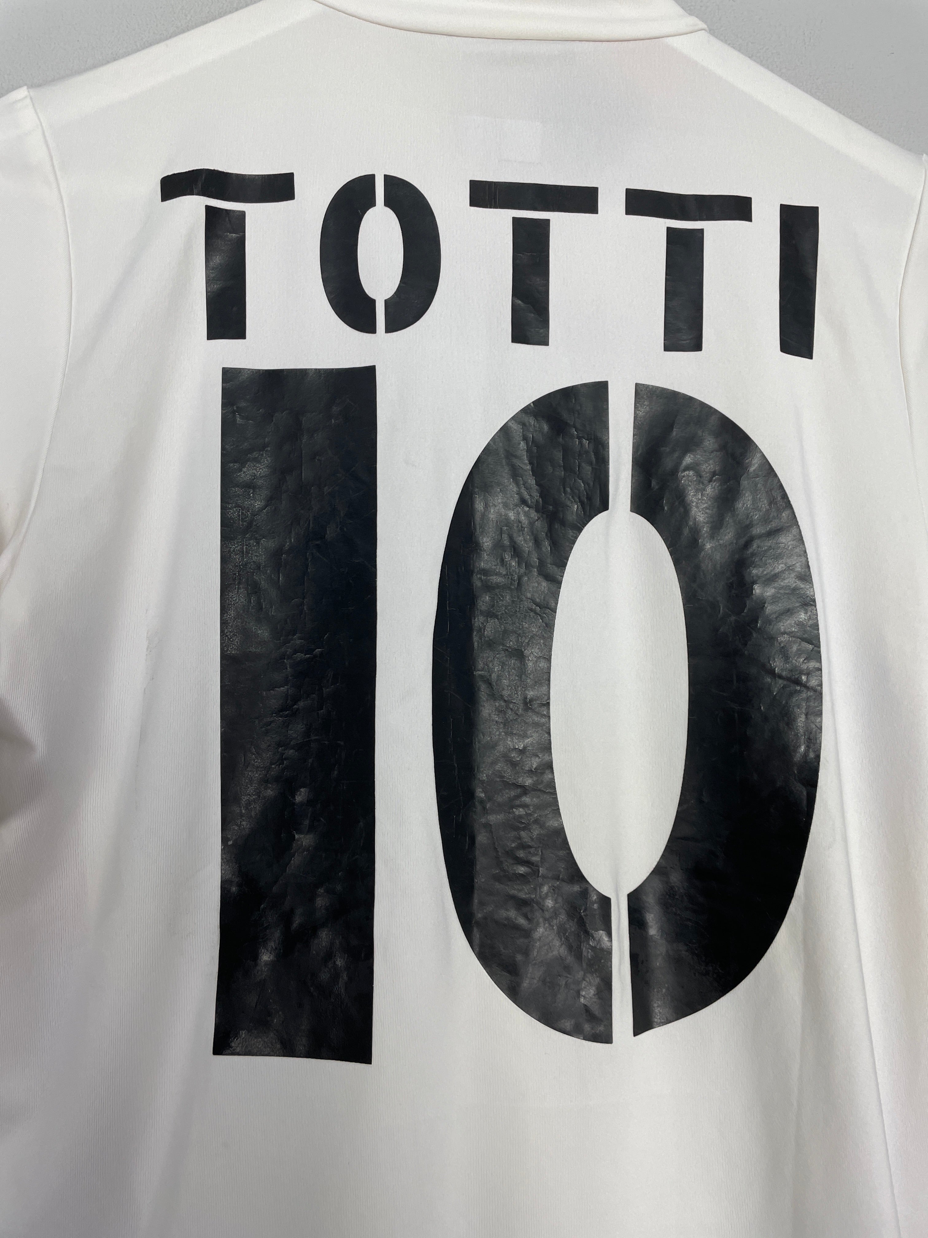 Shop 2003/04 ROMA TOTTI #10 AWAY SHIRT (S) DIADORA, classic football shirts, vintage football shirts & retro soccer jerseys at Cult Kits