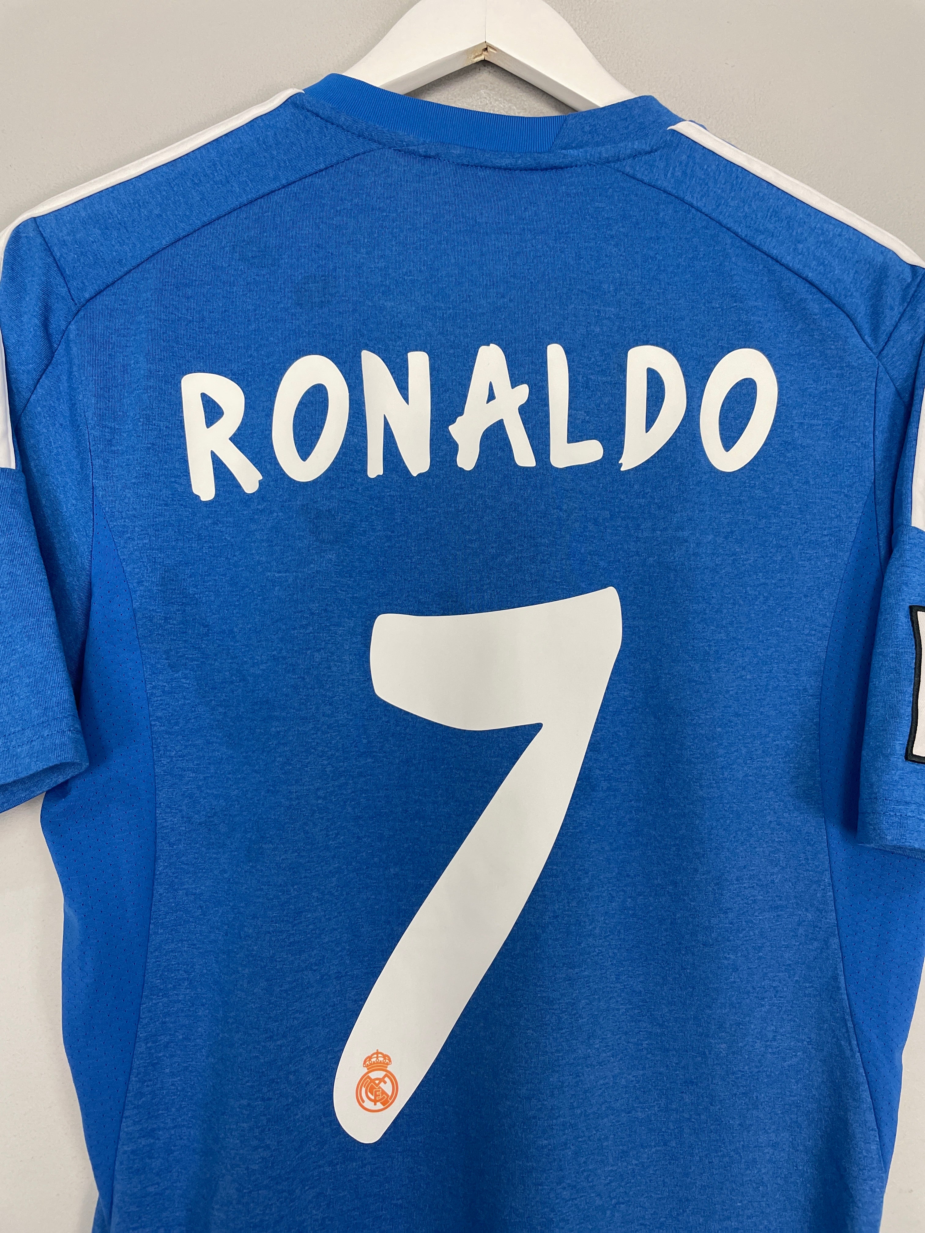 Shop 2013/14 REAL MADRID RONALDO #7 AWAY SHIRT (S) ADIDAS, classic football shirts, vintage football shirts & retro soccer jerseys at Cult Kits