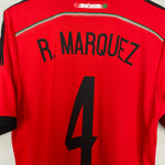 Shop 2014/15 MEXICO R.MARQUEZ #4 AWAY SHIRT (L) ADIDAS, classic football shirts, vintage football shirts & retro soccer jerseys at Cult Kits