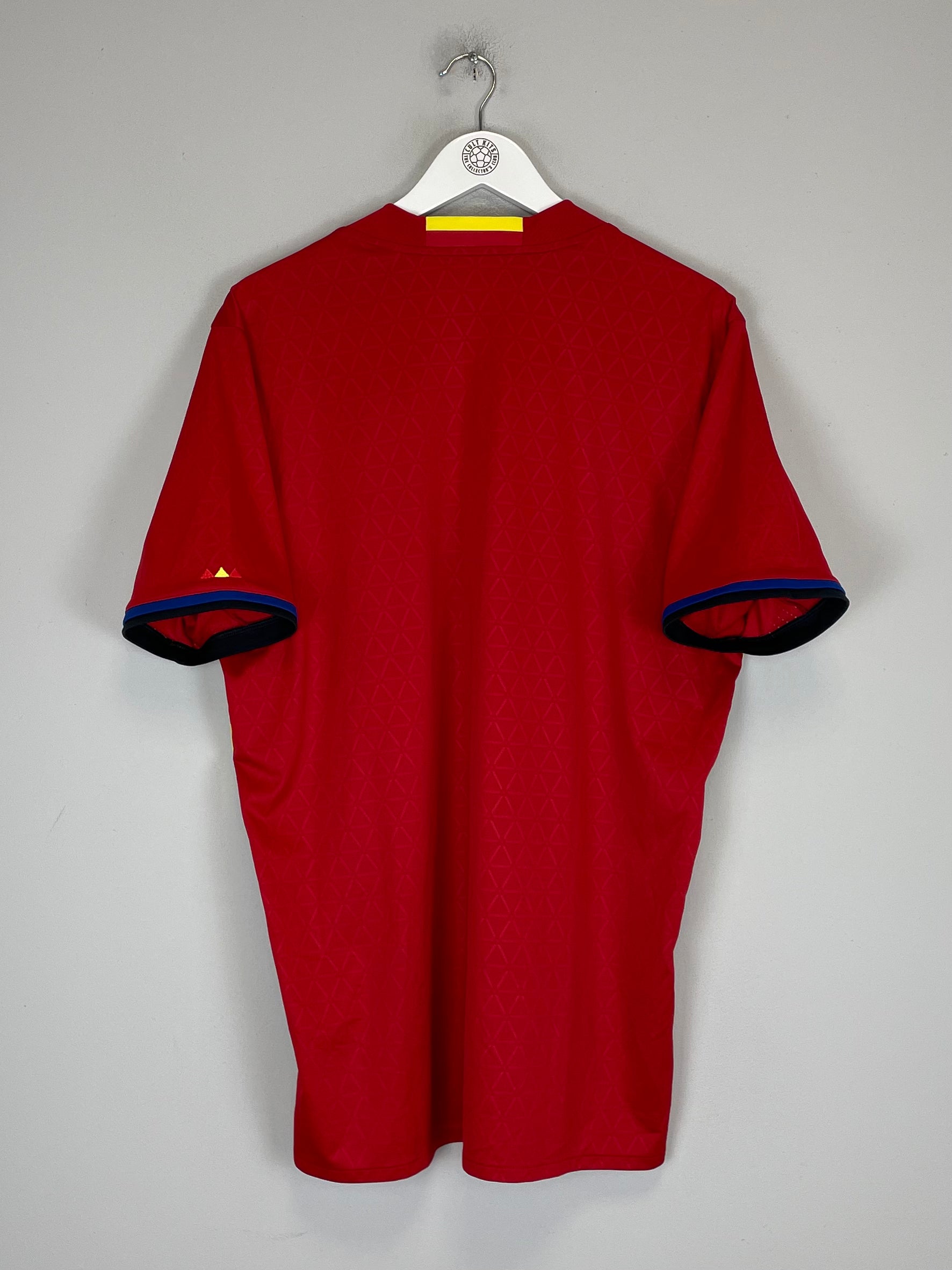 Shop 2016/17 SPAIN HOME SHIRT (XL) ADIDAS, classic football shirts, vintage football shirts & retro soccer jerseys at Cult Kits