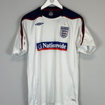 Shop 2007/08 ENGLAND TRAINING SHIRT (L) UMBRO, classic football shirts, vintage football shirts & retro soccer jerseys at Cult Kits