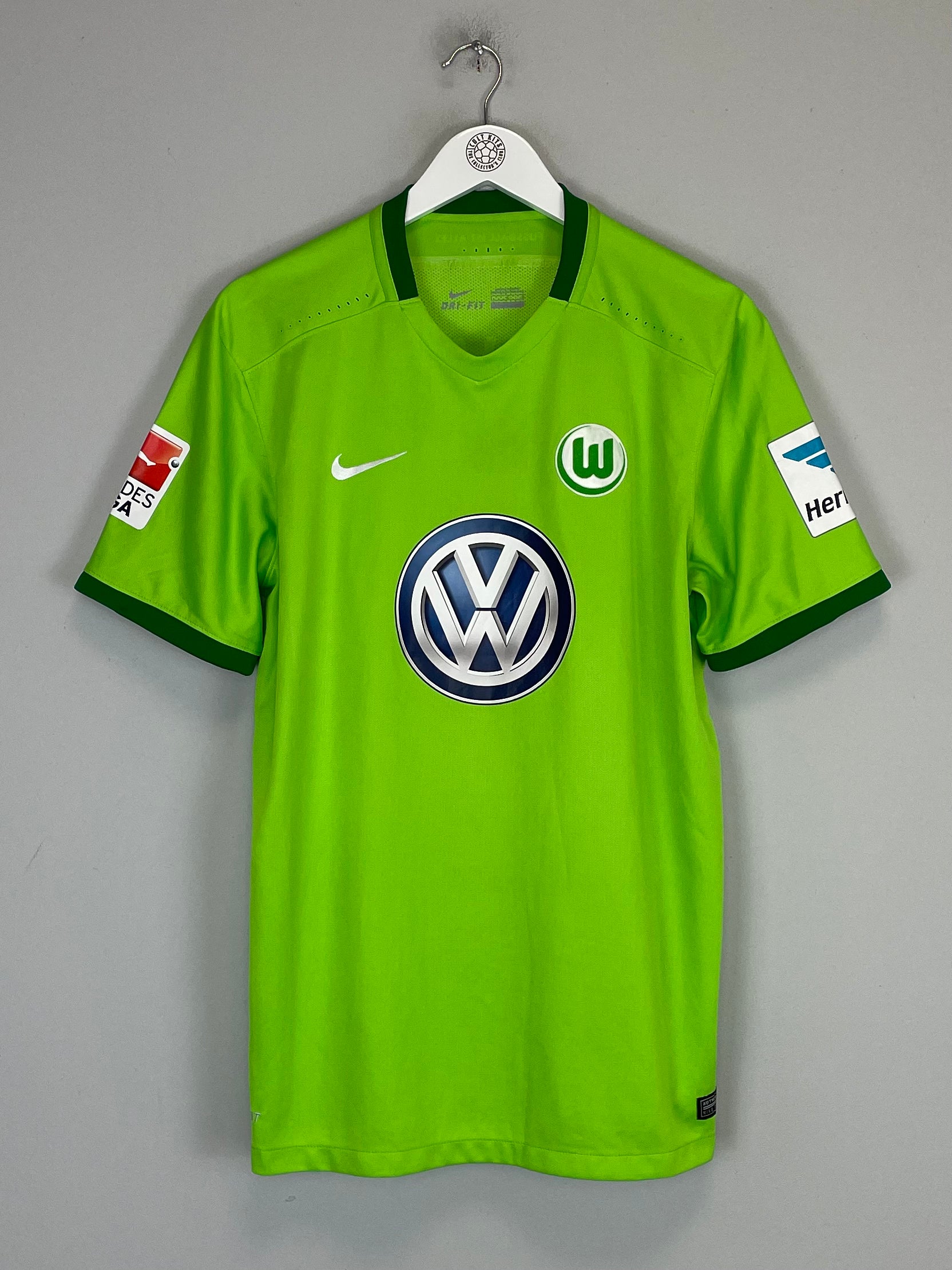 Shop 2016/17 WOLFSBURG GUILAVOGUI #23 HOME SHIRT (L) NIKE, classic football shirts, vintage football shirts & retro soccer jerseys at Cult Kits