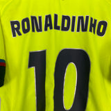 2005/06 BARCELONA RONALDINHO #10 AWAY SHIRT (L) NIKE