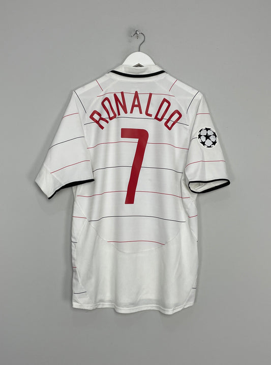 Image of the Manchester United Ronaldo shirt from the 2003/05 season