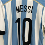 Shop 2014/15 ARGENTINA MESSI #10 HOME SHIRT (M) ADIDAS, classic football shirts, vintage football shirts & retro soccer jerseys at Cult Kits