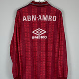 Shop 1994 AJAX TRAINING SHIRT (XL) UMBRO, classic football shirts, vintage football shirts & retro soccer jerseys at Cult Kits