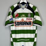 Shop 2003/04 SANTOS LAGUNA HOME SHIRT (M) ATLETICA, classic football shirts, vintage football shirts & retro soccer jerseys at Cult Kits