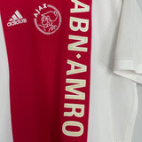 2000/01 AJAX ZLATAN #9 HOME SHIRT (L) ADIDAS