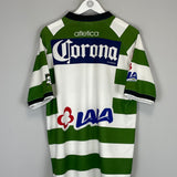 Shop 2003/04 SANTOS LAGUNA HOME SHIRT (M) ATLETICA, classic football shirts, vintage football shirts & retro soccer jerseys at Cult Kits