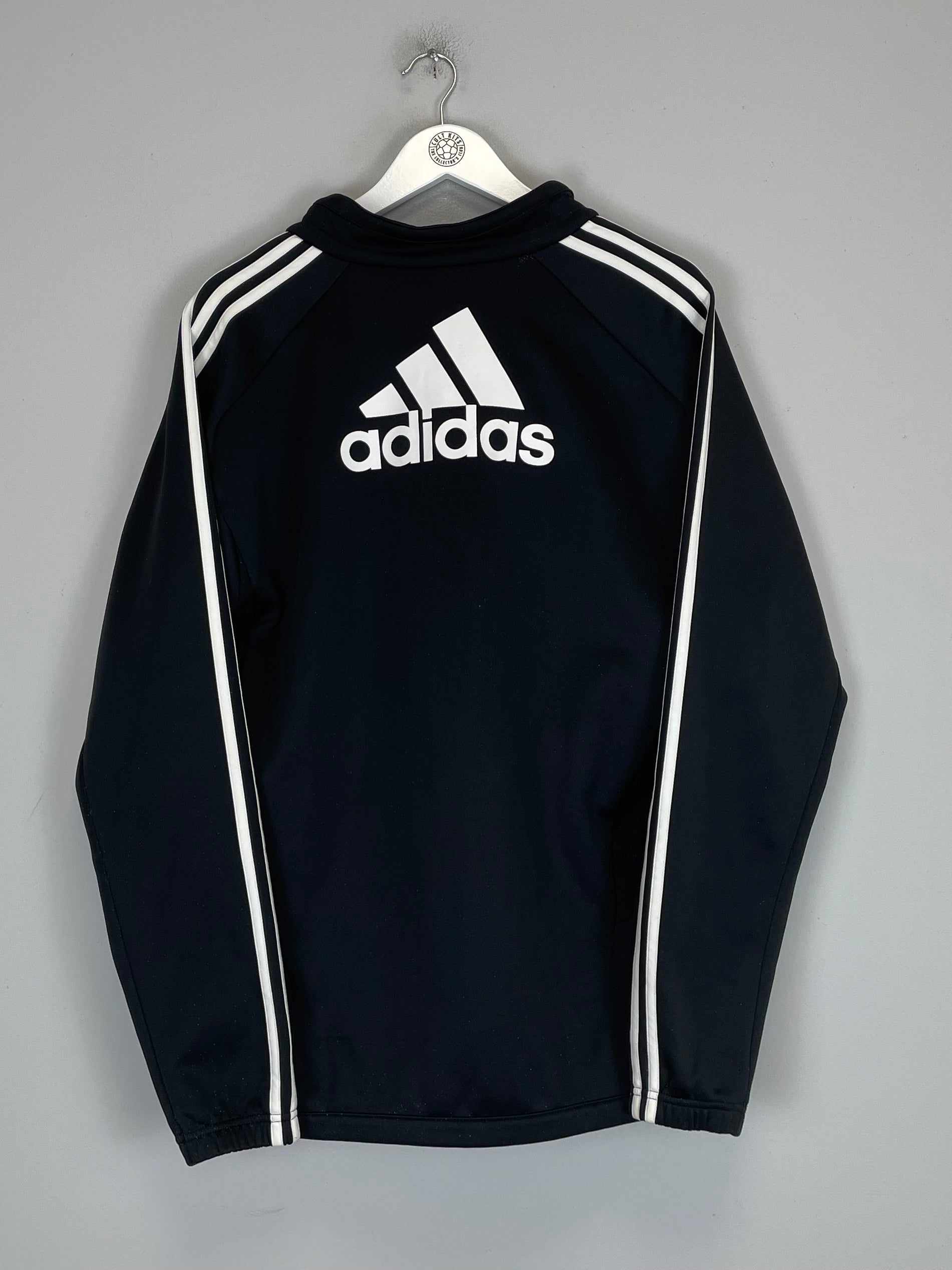 Shop 2011/12 CHELSEA 1/4 ZIP TRAINING TOP (L) ADIDAS, classic football shirts, vintage football shirts & retro soccer jerseys at Cult Kits