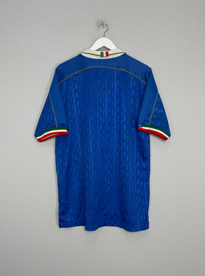 ITALY 1996-97 HOME SHIRT NIKE JERSEY SOCCER SIZE XLBoys