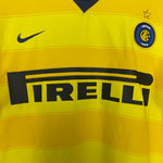 Shop 2003/04 INTER MILAN ADRIANO #10 AWAY SHIRT (M) NIKE, classic football shirts, vintage football shirts & retro soccer jerseys at Cult Kits