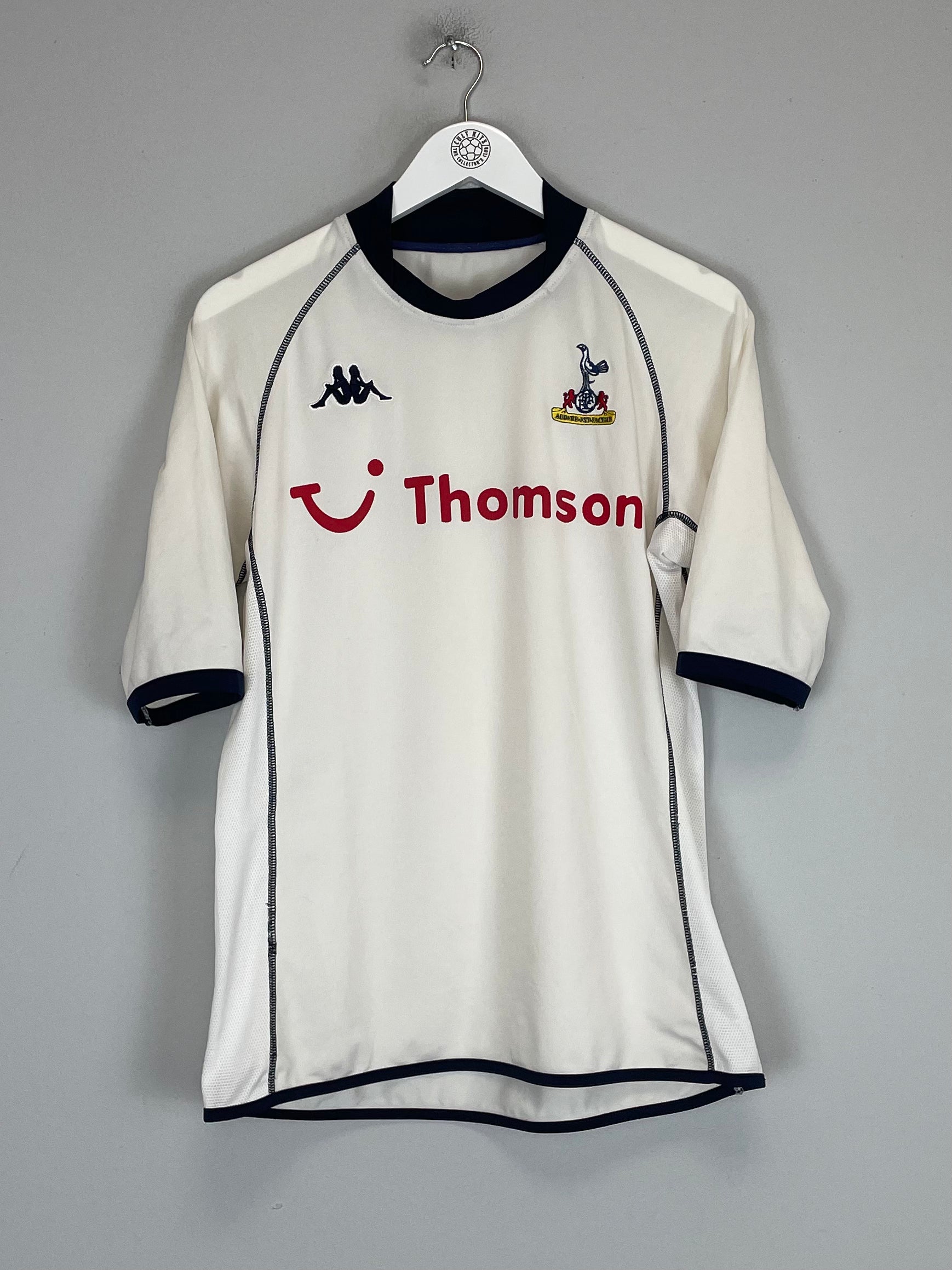 Shop 2002/04 TOTTENHAM HOME SHIRT (M) KAPPA, classic football shirts, vintage football shirts & retro soccer jerseys at Cult Kits