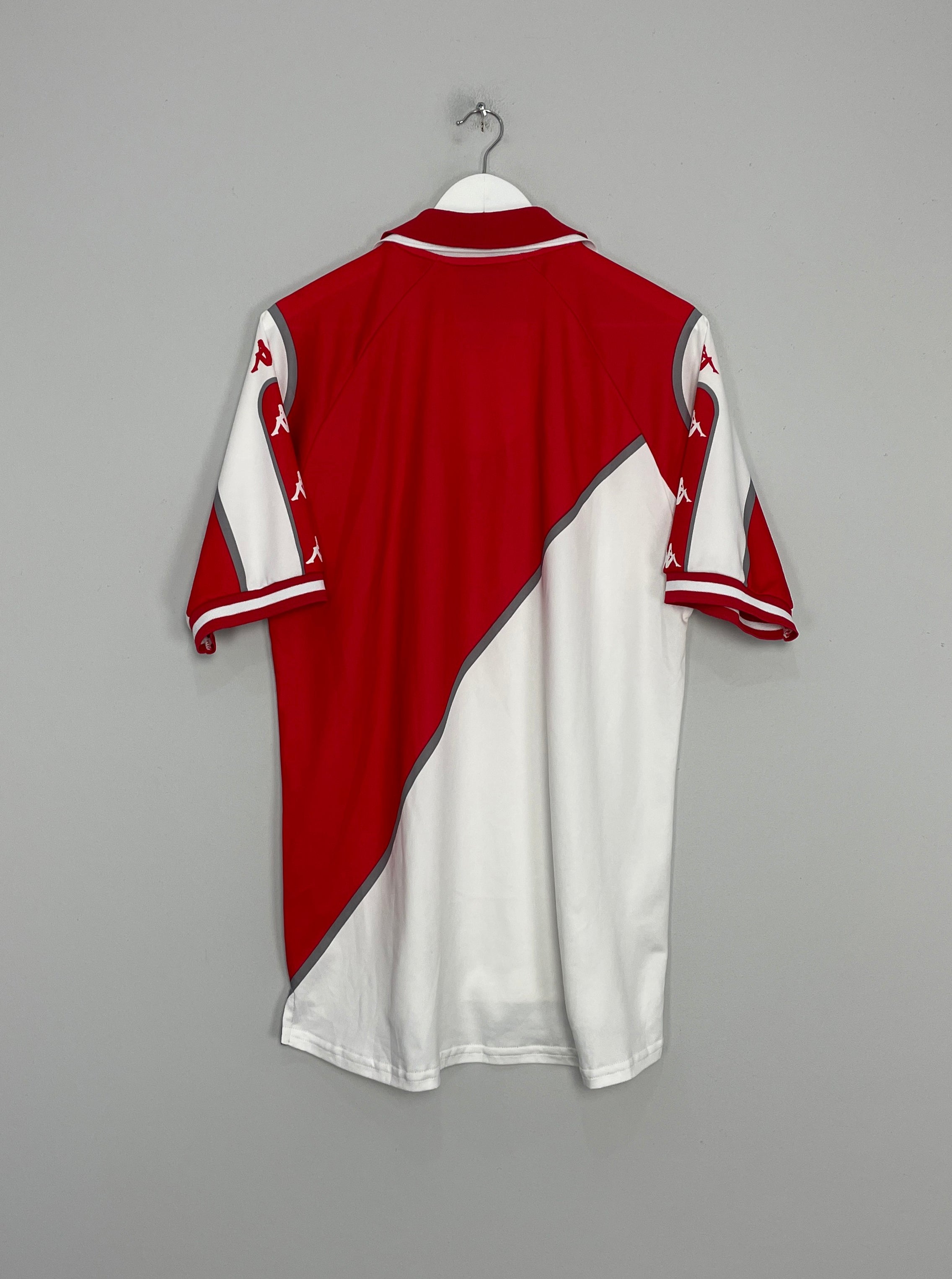 Shop 1998/99 MONACO HOME SHIRT (L) KAPPA, classic football shirts, vintage football shirts & retro soccer jerseys at Cult Kits