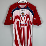 Shop 2006/07 CHIVAS GUADALAJARA HOME SHIRT (M) REEBOK, classic football shirts, vintage football shirts & retro soccer jerseys at Cult Kits