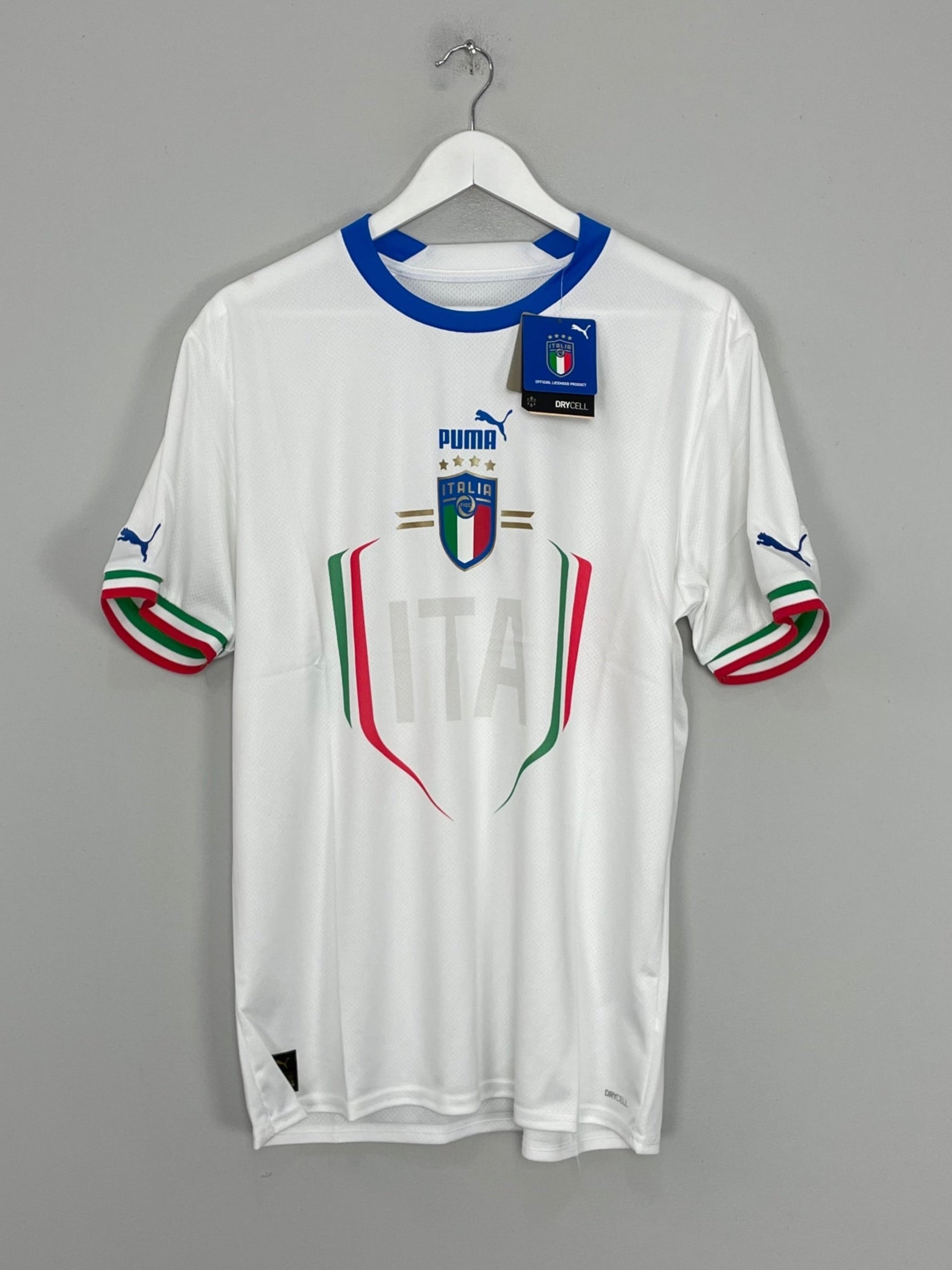 Shop 2022/23 Italy *BNWT* Away Shirt (Multiple Sizes) Puma, classic football shirts, vintage football shirts & retro soccer jerseys at Cult Kits