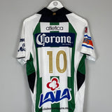 Shop 2008/09 SANTOS LAGUNA #10 HOME SHIRT (M) ATLETICA, classic football shirts, vintage football shirts & retro soccer jerseys at Cult Kits