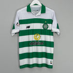 Shop 2019/20 CELTIC HOME SHIRT (M) NEW BALANCE, classic football shirts, vintage football shirts & retro soccer jerseys at Cult Kits