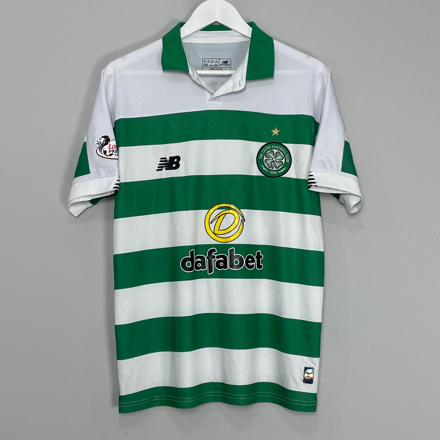 Shop 2019/20 CELTIC HOME SHIRT (M) NEW BALANCE, classic football shirts, vintage football shirts & retro soccer jerseys at Cult Kits