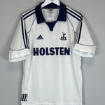 Shop 1999/01 TOTTENHAM GINOLA #14 HOME SHIRT (L) ADIDAS, classic football shirts, vintage football shirts & retro soccer jerseys at Cult Kits