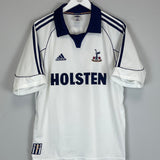 Shop 1999/01 TOTTENHAM GINOLA #14 HOME SHIRT (L) ADIDAS, classic football shirts, vintage football shirts & retro soccer jerseys at Cult Kits