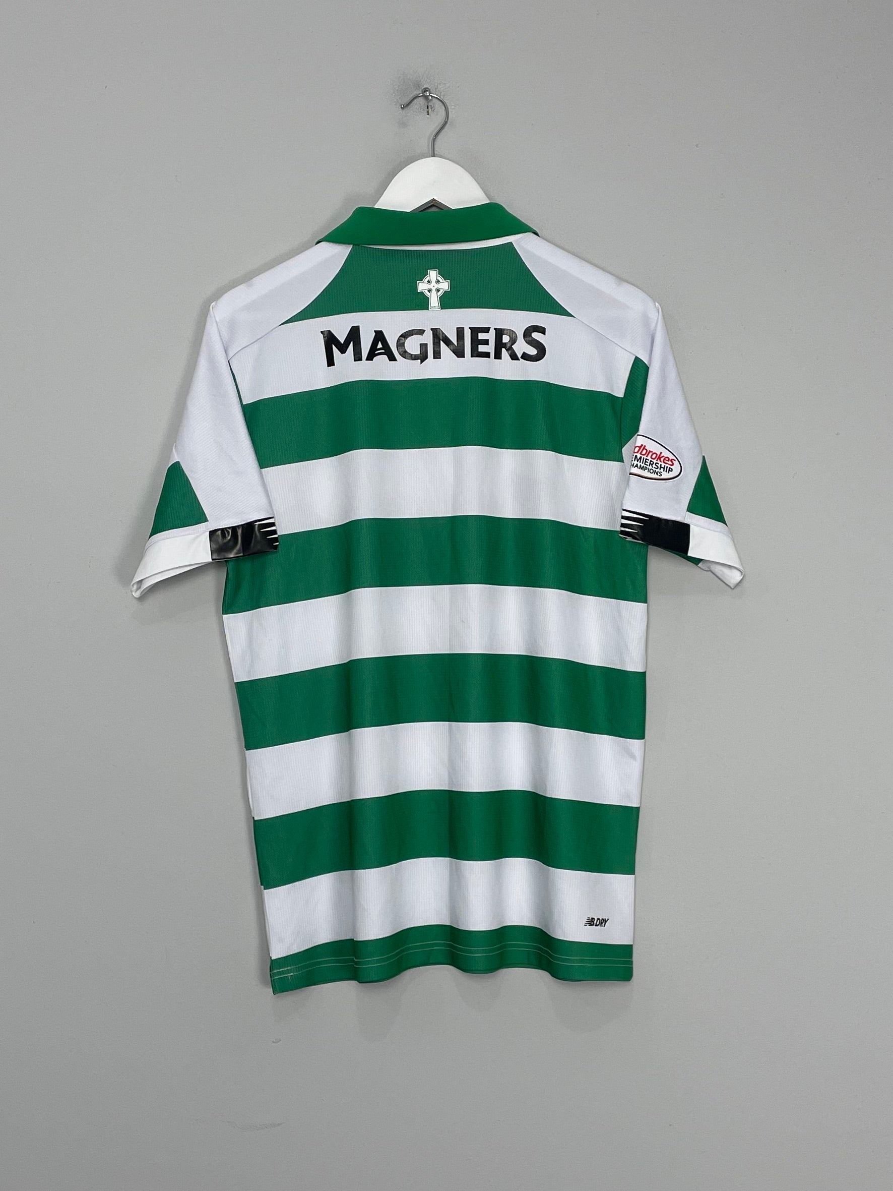 Shop 2019/20 CELTIC HOME SHIRT (M) NEW BALANCE, classic football shirts, vintage football shirts & retro soccer jerseys at Cult Kits