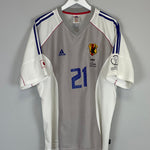 Shop 2002/04 JAPAN MATSUDA #21 AWAY SHIRT (XL) ADIDAS, classic football shirts, vintage football shirts & retro soccer jerseys at Cult Kits