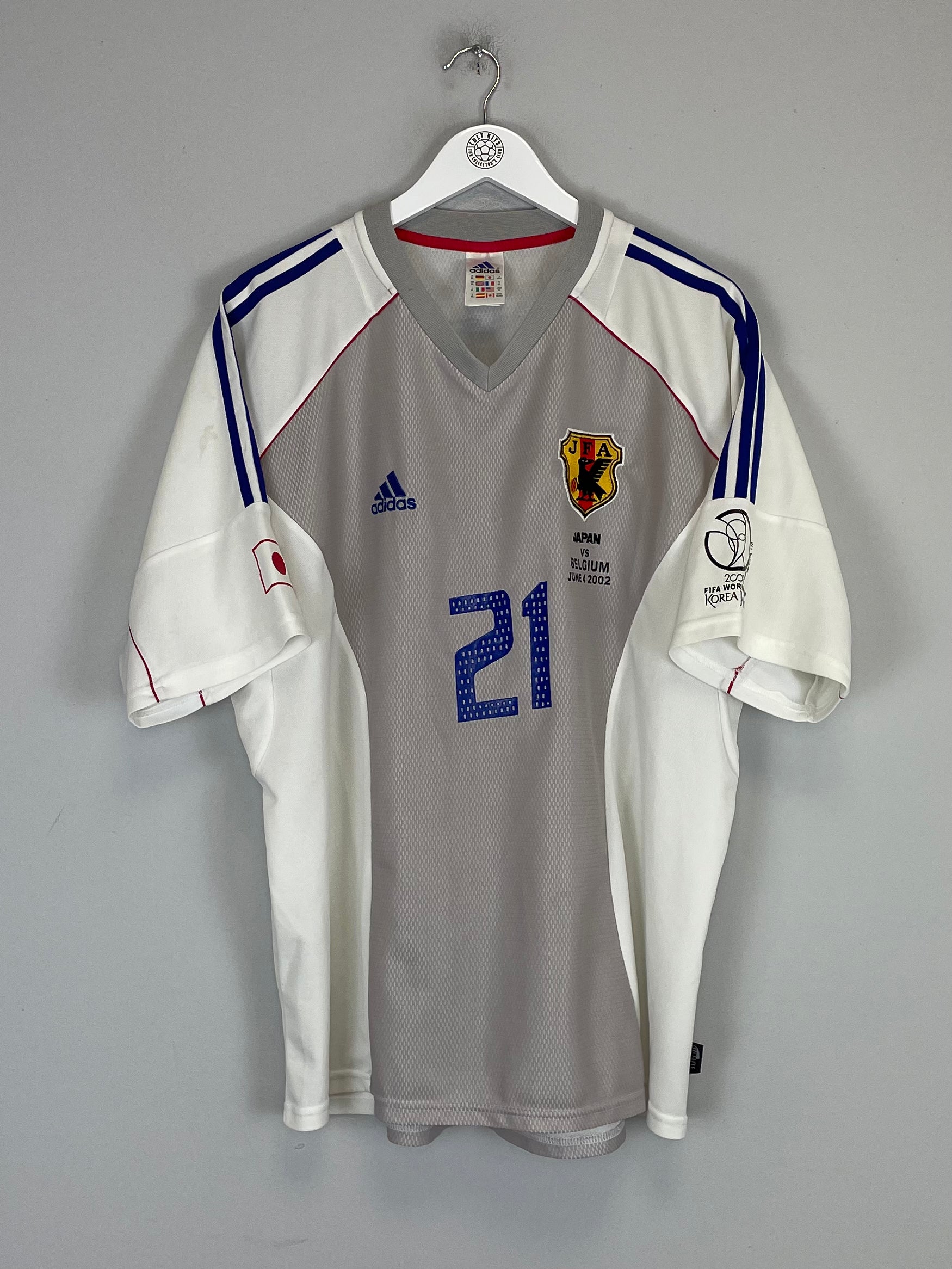 Shop 2002/04 JAPAN MATSUDA #21 AWAY SHIRT (XL) ADIDAS, classic football shirts, vintage football shirts & retro soccer jerseys at Cult Kits