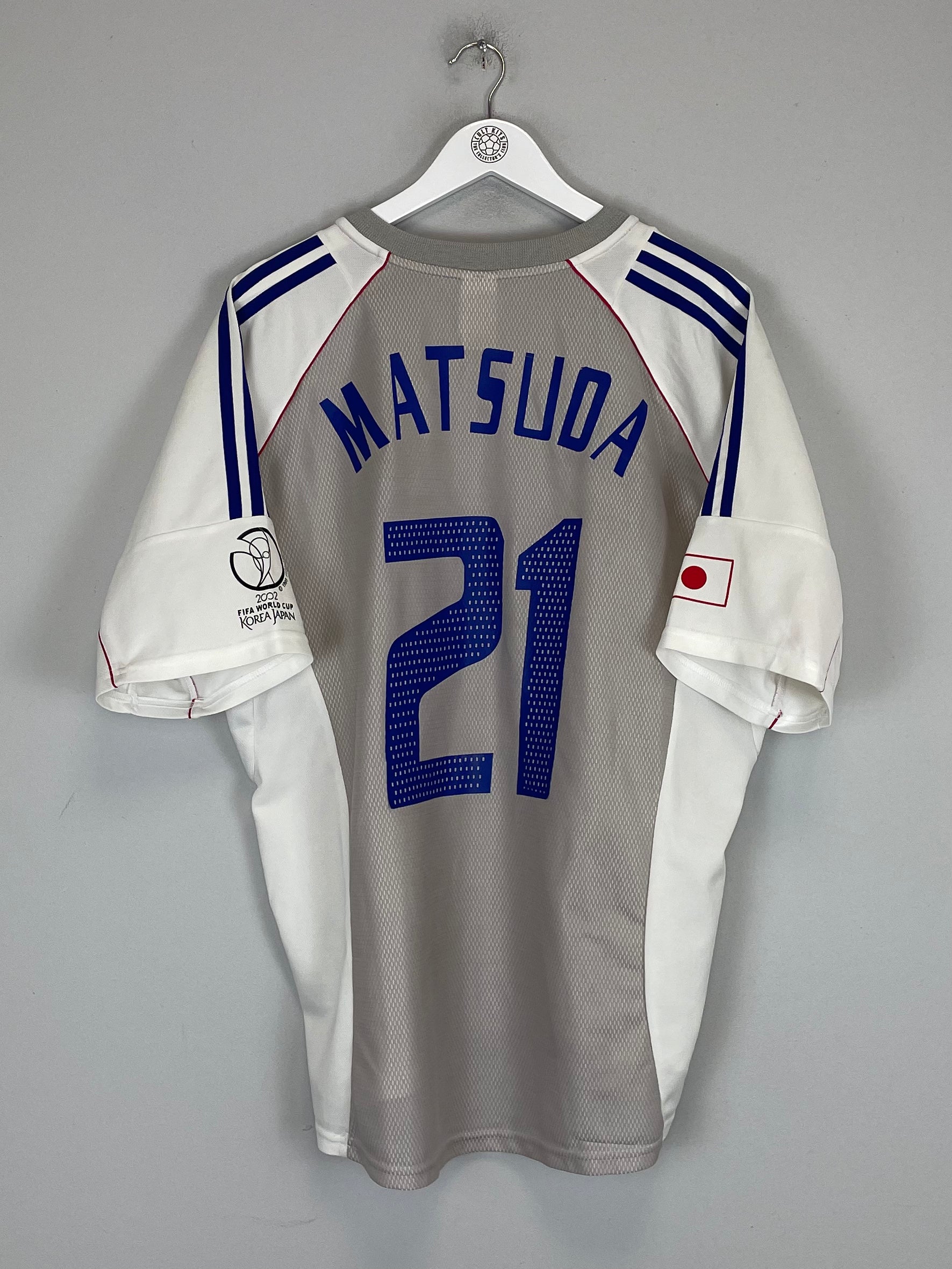 Shop 2002/04 JAPAN MATSUDA #21 AWAY SHIRT (XL) ADIDAS, classic football shirts, vintage football shirts & retro soccer jerseys at Cult Kits