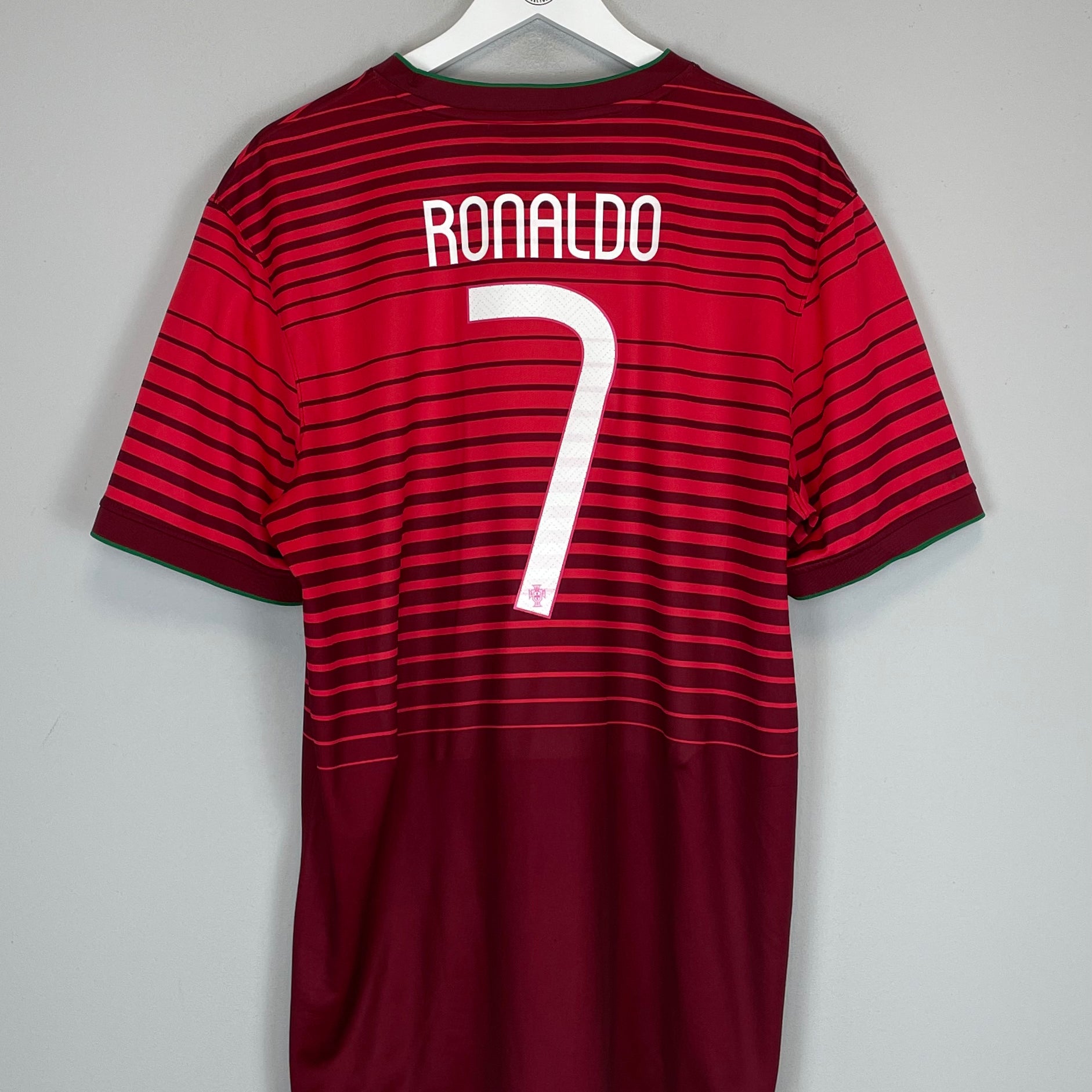 Shop 2014/15 PORTUGAL RONALDO #7 HOME SHIRT (XL) NIKE, classic football shirts, vintage football shirts & retro soccer jerseys at Cult Kits