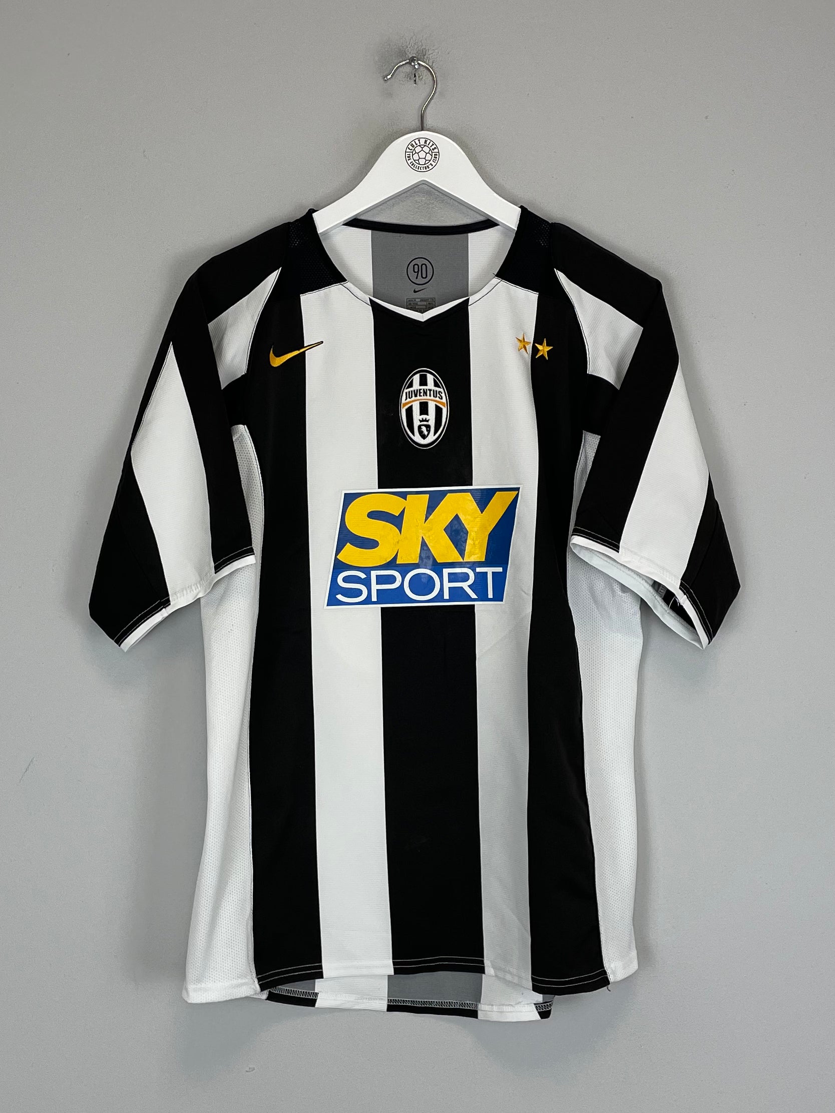 Shop 2004/05 JUVENTUS DEL PIERO #10 HOME SHIRT (M) NIKE, classic football shirts, vintage football shirts & retro soccer jerseys at Cult Kits