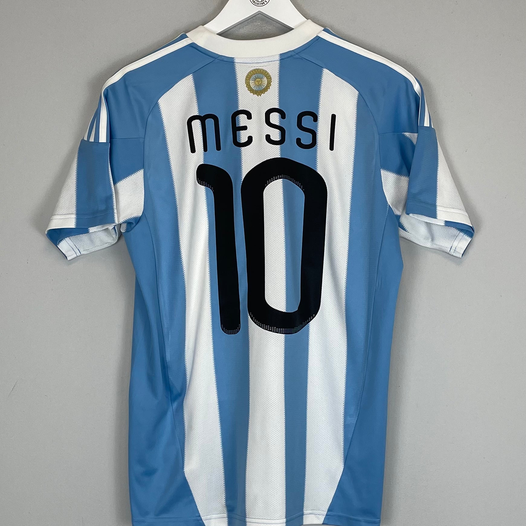 Shop 2010/11 ARGENTINA MESSI #10 HOME SHIRT (XL.KIDS) ADIDAS, classic football shirts, vintage football shirts & retro soccer jerseys at Cult Kits