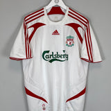 Shop 2007/08 LIVERPOOL GERRARD #8 AWAY SHIRT (M) ADIDAS, classic football shirts, vintage football shirts & retro soccer jerseys at Cult Kits