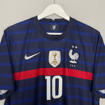 Shop 2020/21 FRANCE MBAPPE #10 HOME SHIRT (L) NIKE, classic football shirts, vintage football shirts & retro soccer jerseys at Cult Kits