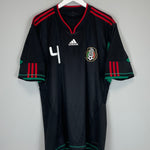 Shop 2010/11 MEXICO R.MARQUEZ #4 AWAY SHIRT (XL) ADIDAS, classic football shirts, vintage football shirts & retro soccer jerseys at Cult Kits