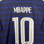 Shop 2020/21 FRANCE MBAPPE #10 HOME SHIRT (L) NIKE, classic football shirts, vintage football shirts & retro soccer jerseys at Cult Kits