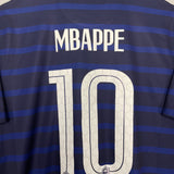 Shop 2020/21 FRANCE MBAPPE #10 HOME SHIRT (L) NIKE, classic football shirts, vintage football shirts & retro soccer jerseys at Cult Kits
