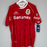 Shop 2009/10 TOLUCA *SQUAD SIGNED* BNWT HOME SHIRT (L) ATLETICA, classic football shirts, vintage football shirts & retro soccer jerseys at Cult Kits