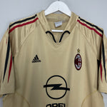 Shop 2004/05 AC MILAN KAKA #22 THIRD SHIRT (L) ADIDAS, classic football shirts, vintage football shirts & retro soccer jerseys at Cult Kits