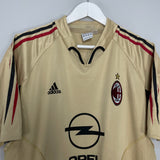 Shop 2004/05 AC MILAN KAKA #22 THIRD SHIRT (L) ADIDAS, classic football shirts, vintage football shirts & retro soccer jerseys at Cult Kits