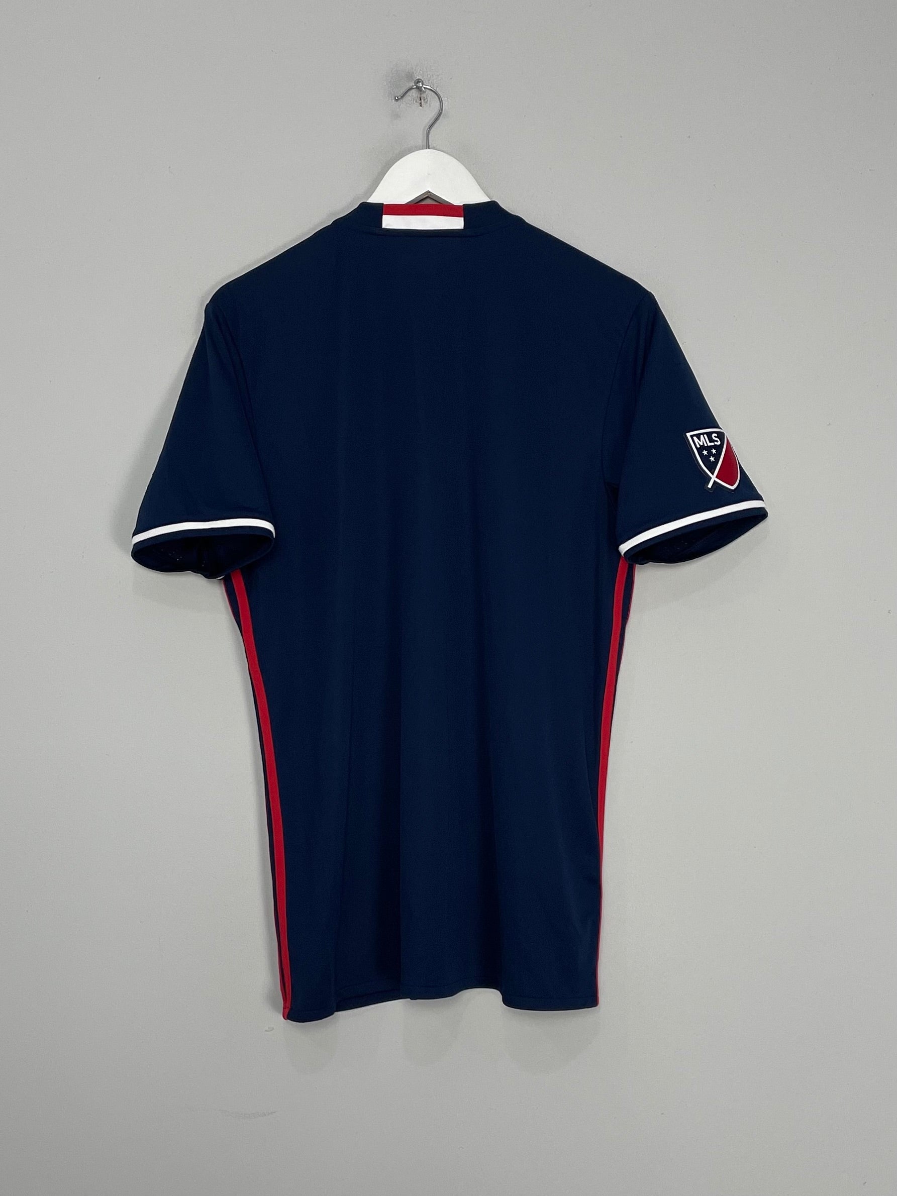 Shop 2016/17 NEW ENGLAND REVOLUTION HOME SHIRT (L) ADIDAS, classic football shirts, vintage football shirts & retro soccer jerseys at Cult Kits