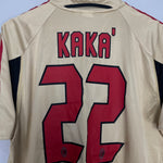 Shop 2004/05 AC MILAN KAKA #22 THIRD SHIRT (L) ADIDAS, classic football shirts, vintage football shirts & retro soccer jerseys at Cult Kits
