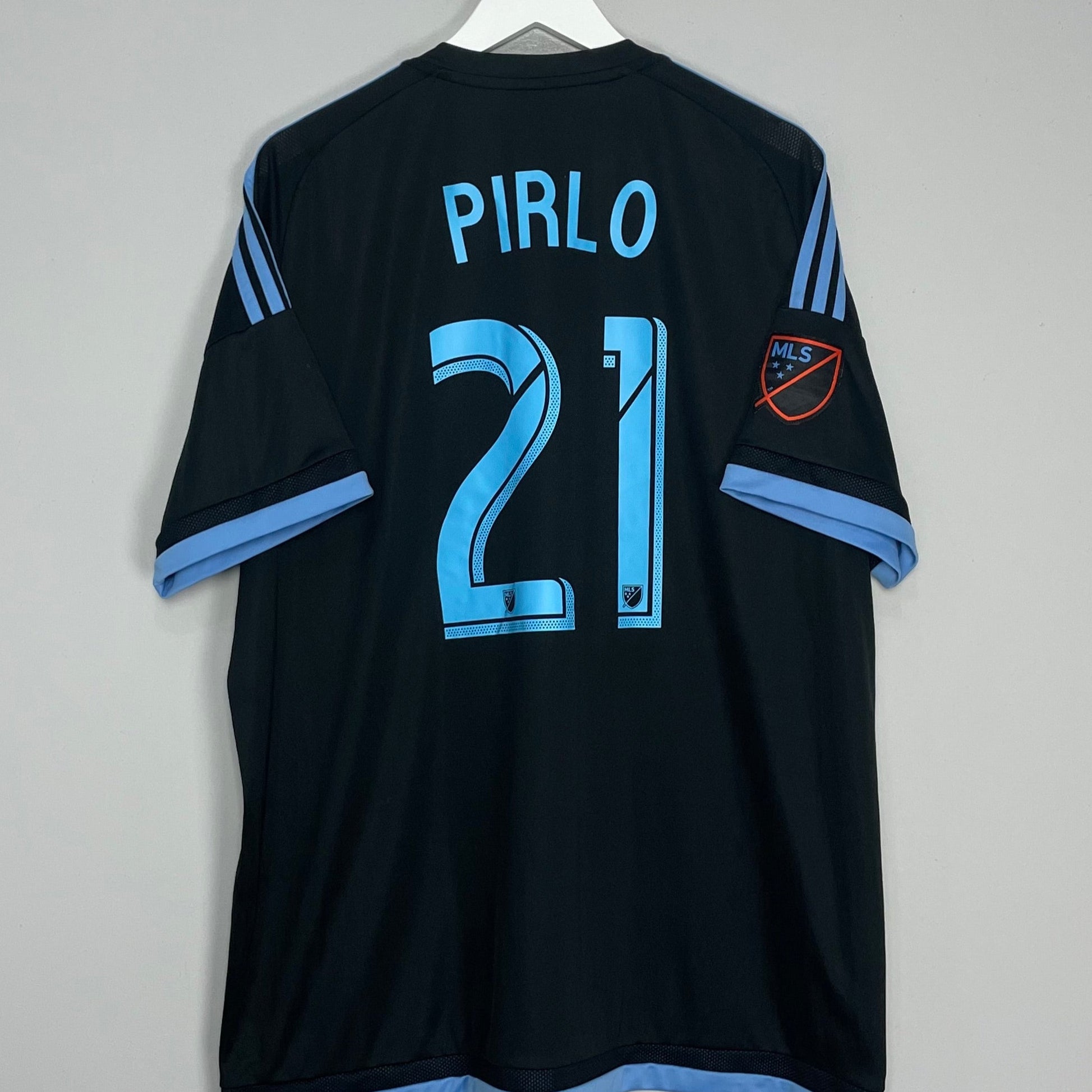 Shop 2015/16 NEW YORK CITY PIRLO #21 AWAY SHIRT (XXL) ADIDAS, classic football shirts, vintage football shirts & retro soccer jerseys at Cult Kits