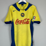 Shop 2004/05 CLUB AMERICA C.BLANCO #10 *SIGNED* HOME SHIRT (L) NIKE, classic football shirts, vintage football shirts & retro soccer jerseys at Cult Kits