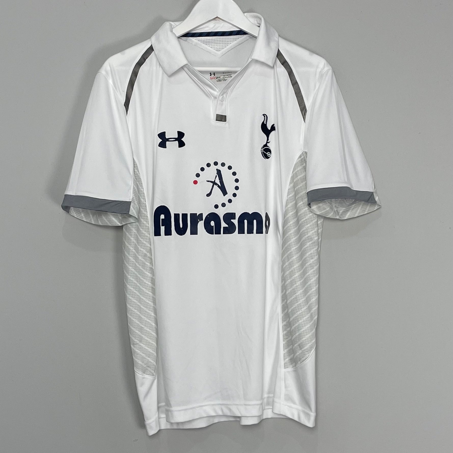 Shop 2012/13 TOTTENHAM HOME SHIRT (L) UNDER ARMOUR, classic football shirts, vintage football shirts & retro soccer jerseys at Cult Kits