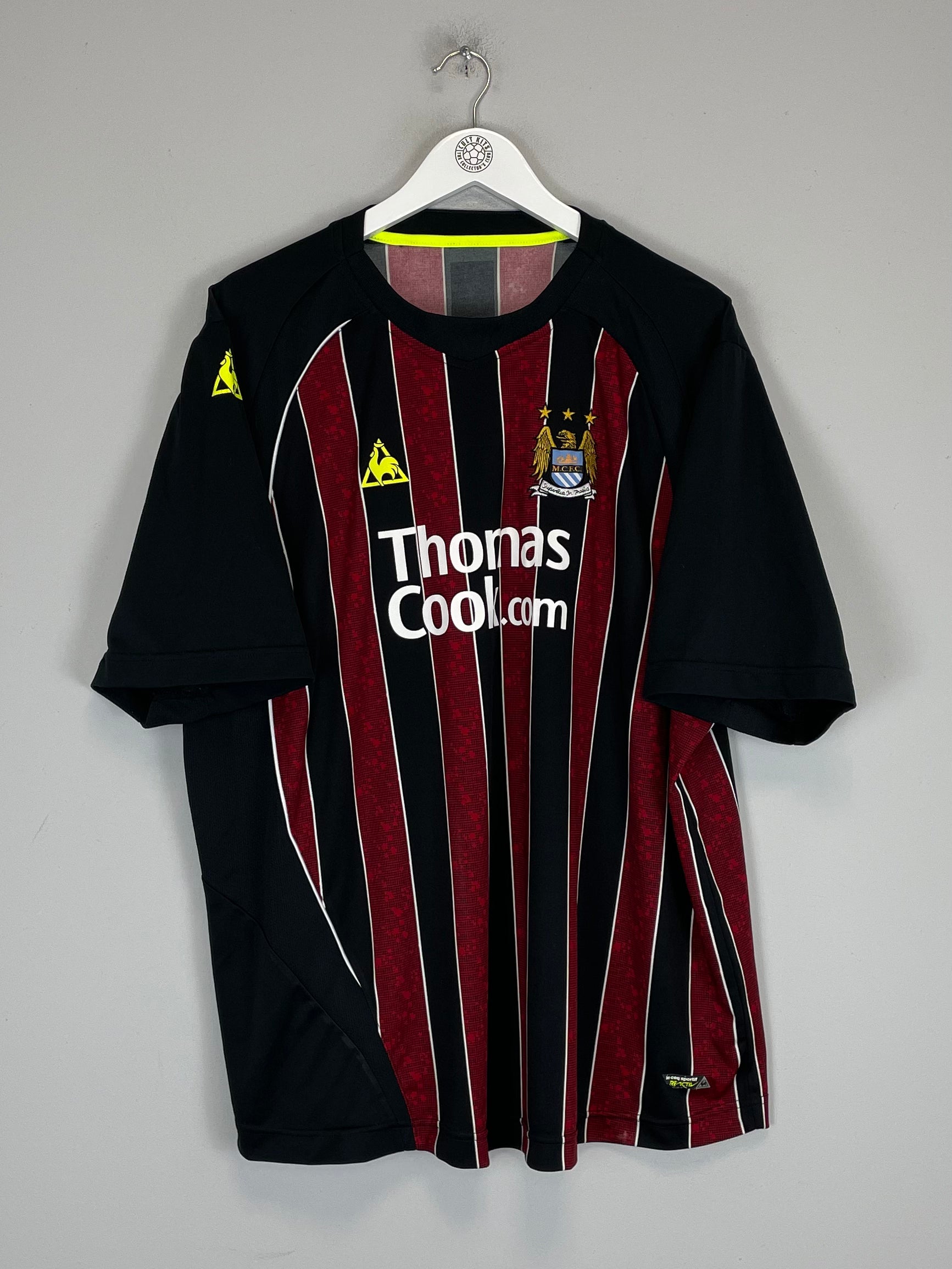 Shop 2008/09 MANCHESTER CITY WRIGHT PHILLIPS #8 AWAY SHIRT (XL) LE COQ, classic football shirts, vintage football shirts & retro soccer jerseys at Cult Kits