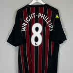 Shop 2008/09 MANCHESTER CITY WRIGHT PHILLIPS #8 AWAY SHIRT (XL) LE COQ, classic football shirts, vintage football shirts & retro soccer jerseys at Cult Kits