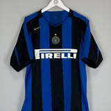 Shop 2004/05 INTER MILAN RECOBA #20 HOME SHIRT (L) NIKE, classic football shirts, vintage football shirts & retro soccer jerseys at Cult Kits